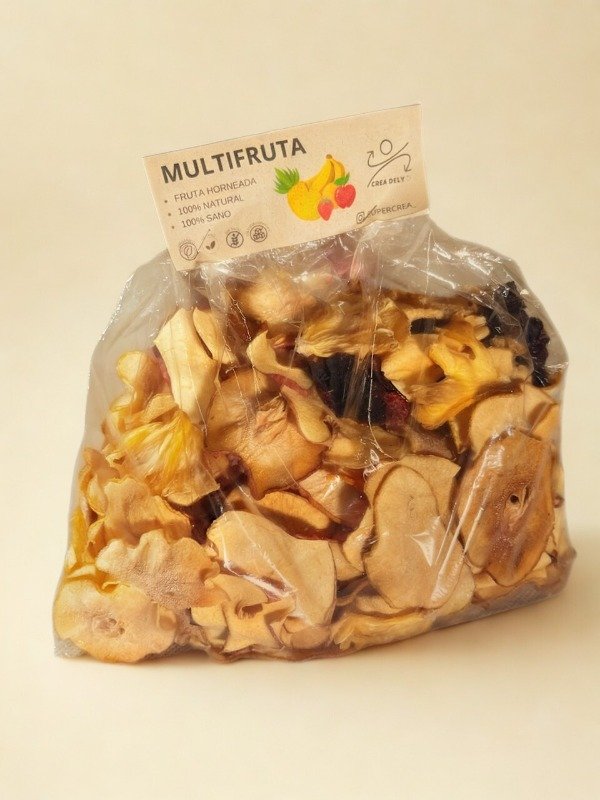 Producto - Bolsa 250 gr fruta horneada - Botánicos o frutales de estación.