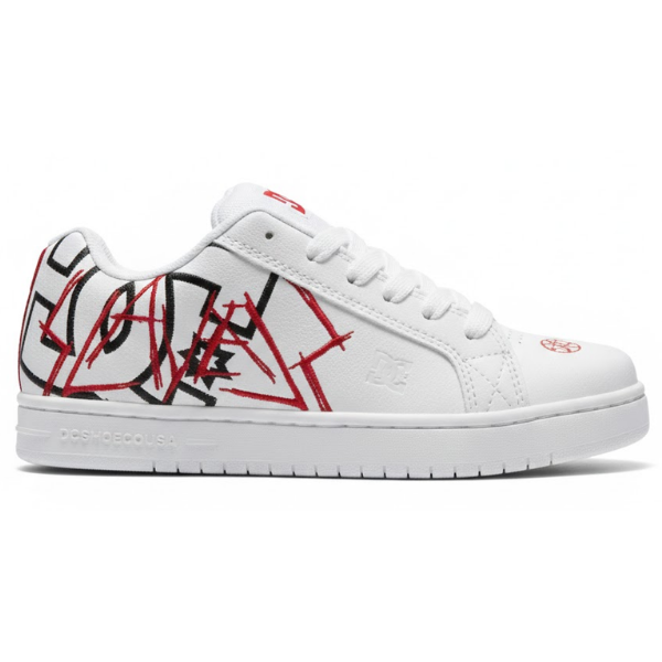 Producto - DC COURT STYLE GRAFFITI BLANCA