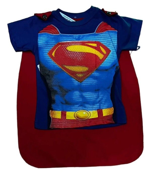 Producto - Remera Superman Capa desmontable