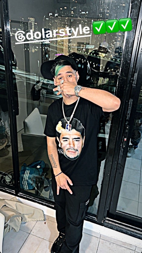 Producto - Maradona estampa grande