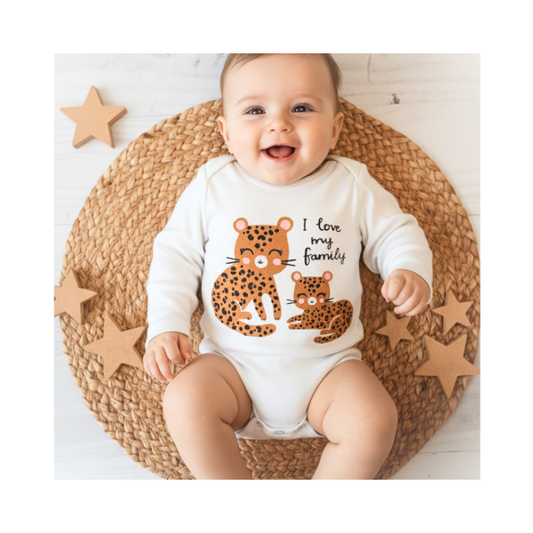 Producto - body algodón FAMILIA TIGRES