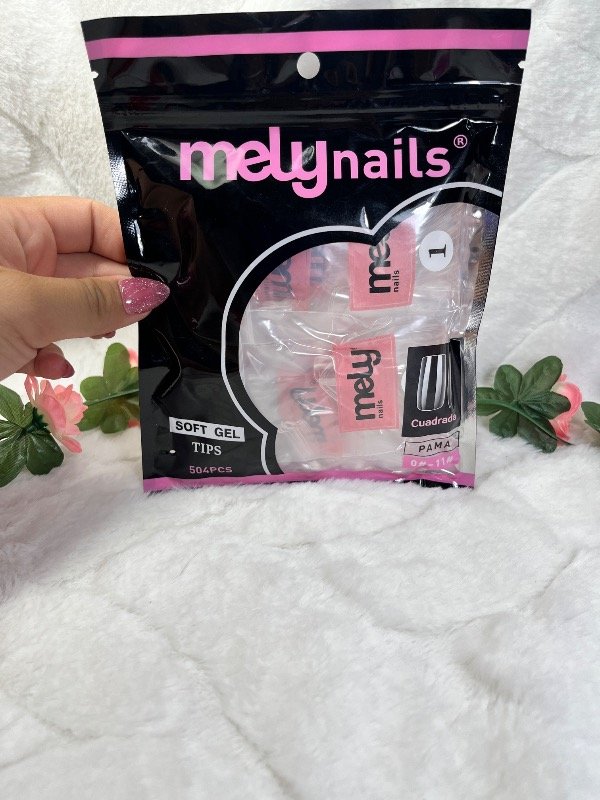 Producto - Bolsa tips Mely cuadrada 500u