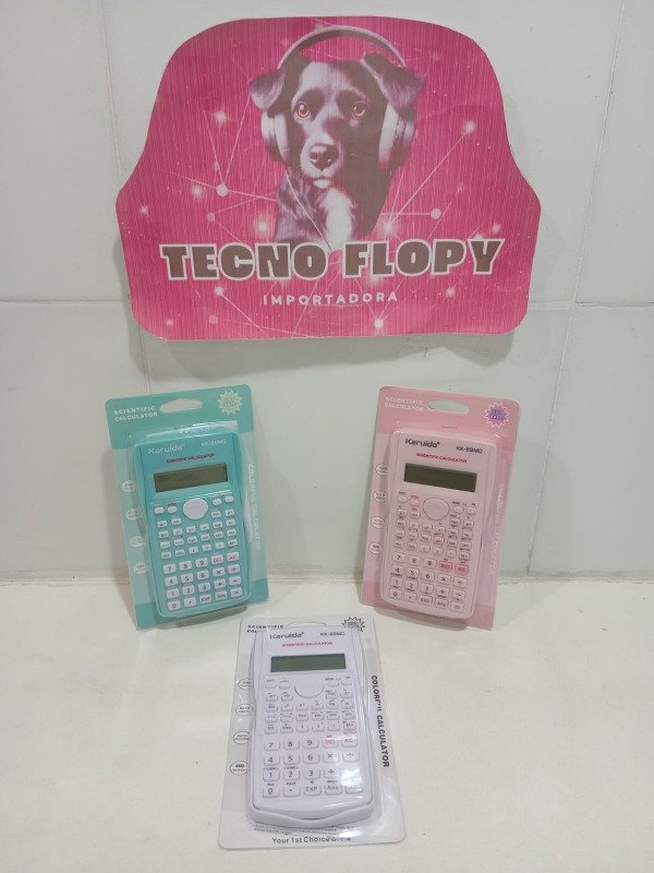 Producto - Calculadora científica colores blister