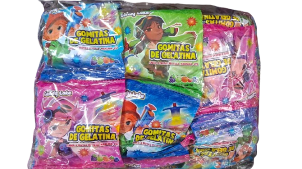 Producto - Gomitas gelatinas con trompo Luz