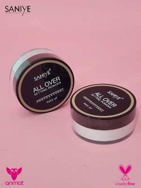 Producto - Polvo Suelto translucido All Over SANIYE