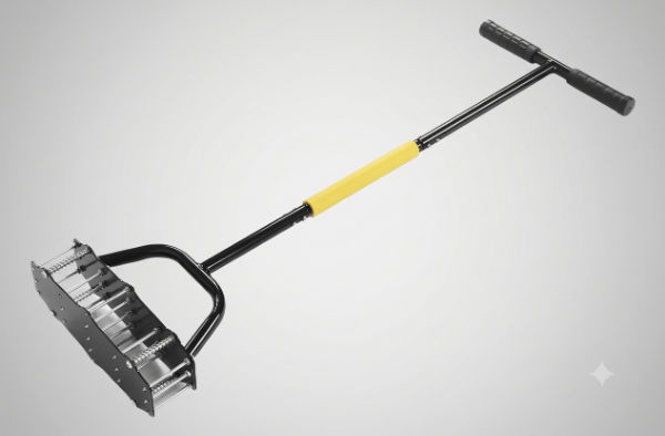 Producto - Aireador De Suelo Cesped y Jardin Con Retroceso Automatico De 19 Puas - 2