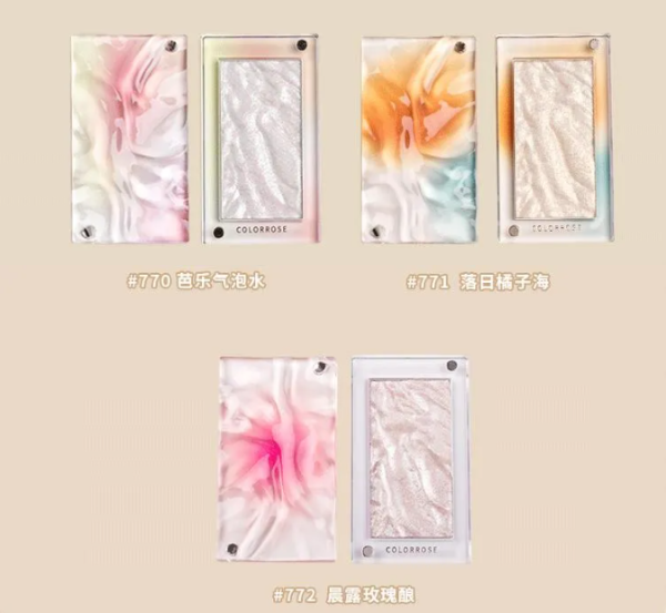 Producto - COLORROSE  Water Ripple Series Highlighter  (3 opciones) - 1