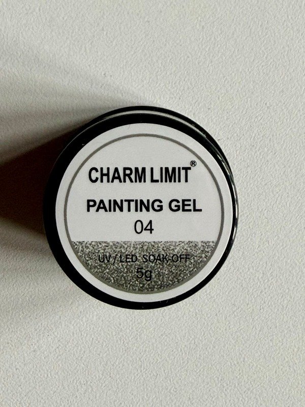 Producto - Gel Paint plateado 04 Charm Limit