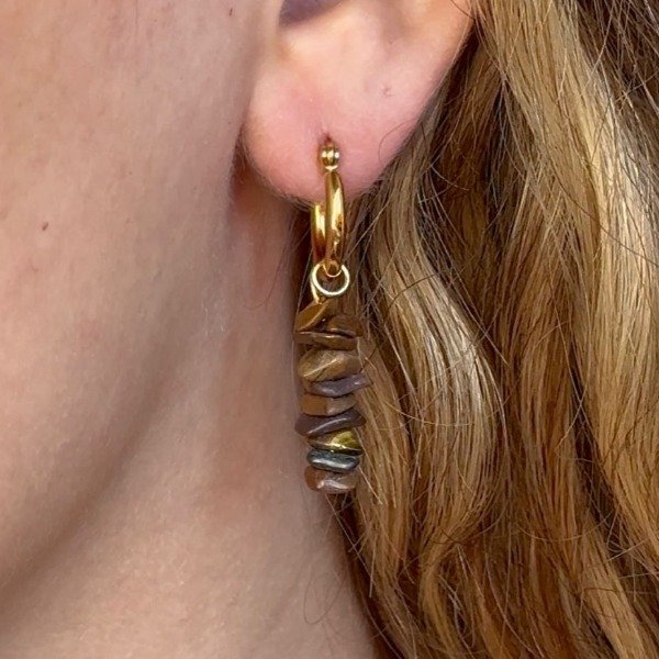 Producto - AROS CIELO OJO DE TIGRE