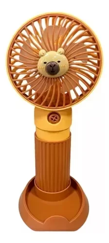 Producto - VENTILADOR PORTATIL CAPIBARA RECARGABLE CON USB
