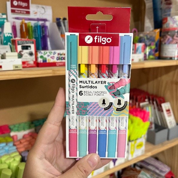 Producto - Resaltador doble punta Filgo