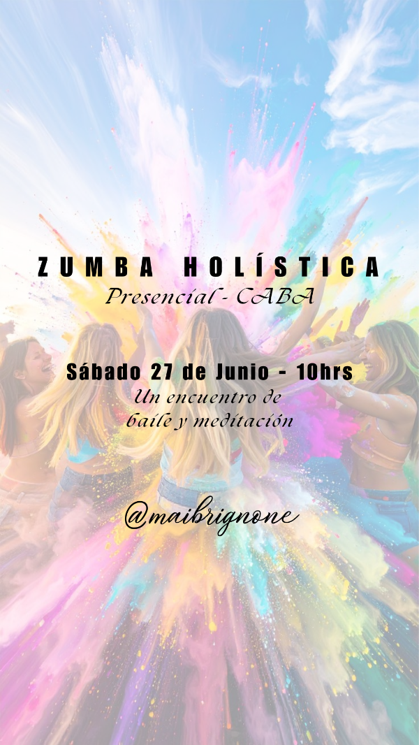 Producto - Zumba Holística - Encuentro Presencial