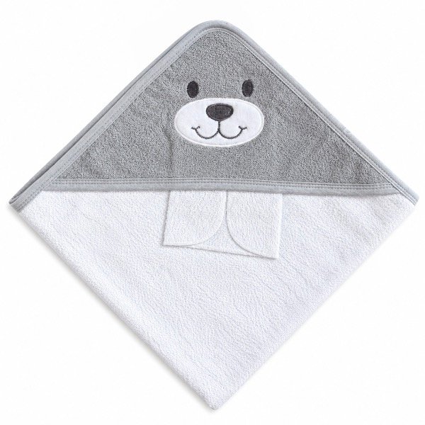 Producto - Toallón con Babita gris