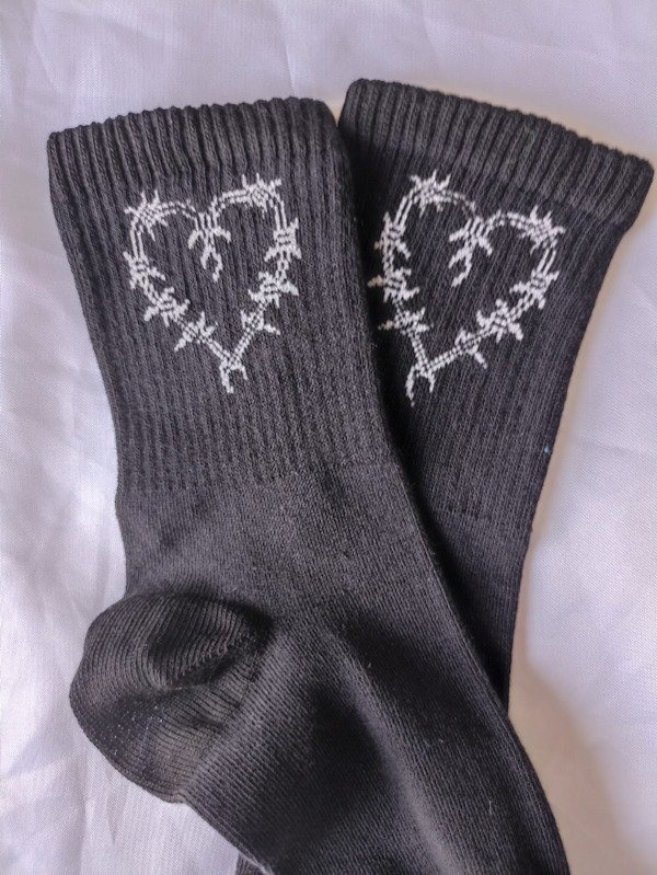 Producto - Tenis corazon negra