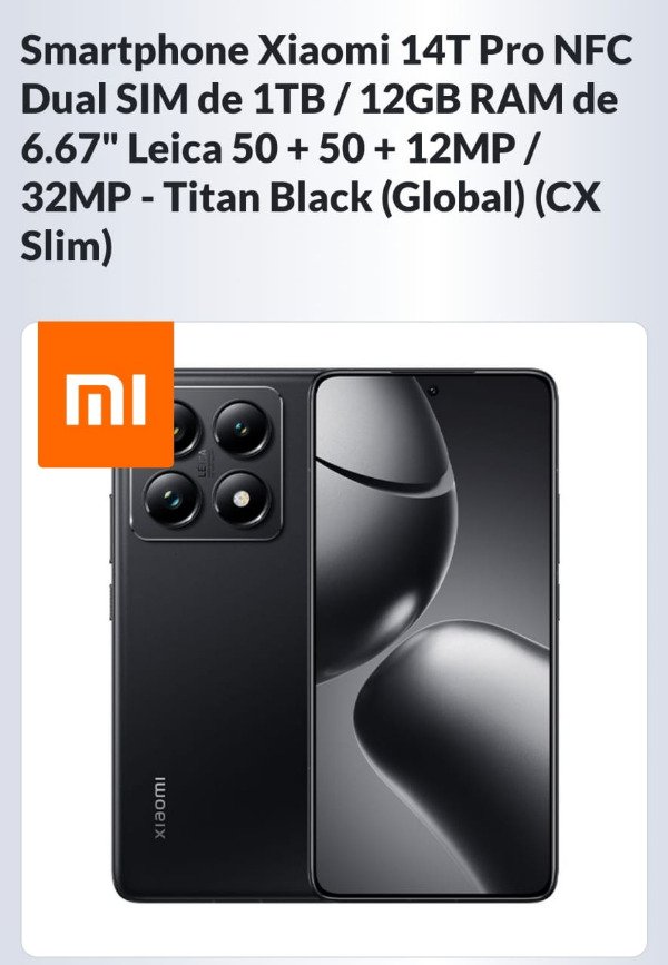 Producto - Xiaomi 14T Pro