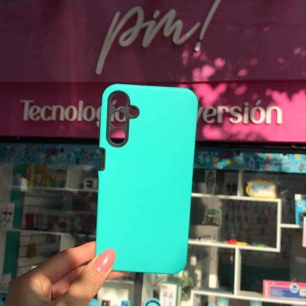 Producto - Samsung A15 Funda Soft Verde Aqua