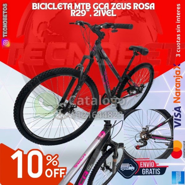 Producto - BICICLETA GCA ZEUS DAMA R29
