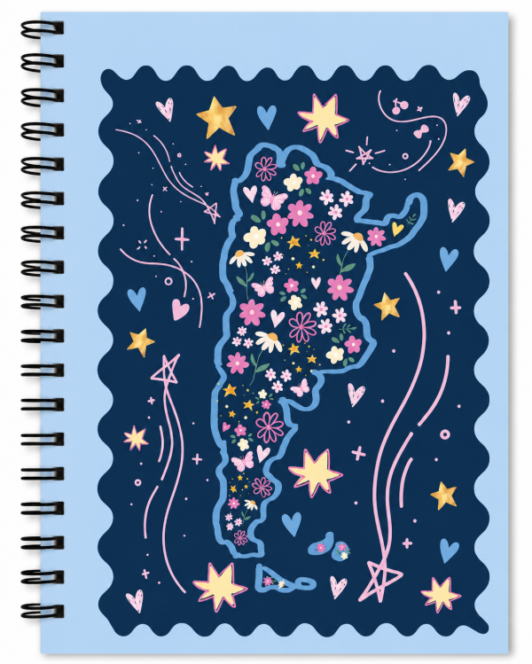 Producto - Cuaderno Argentina Mapa