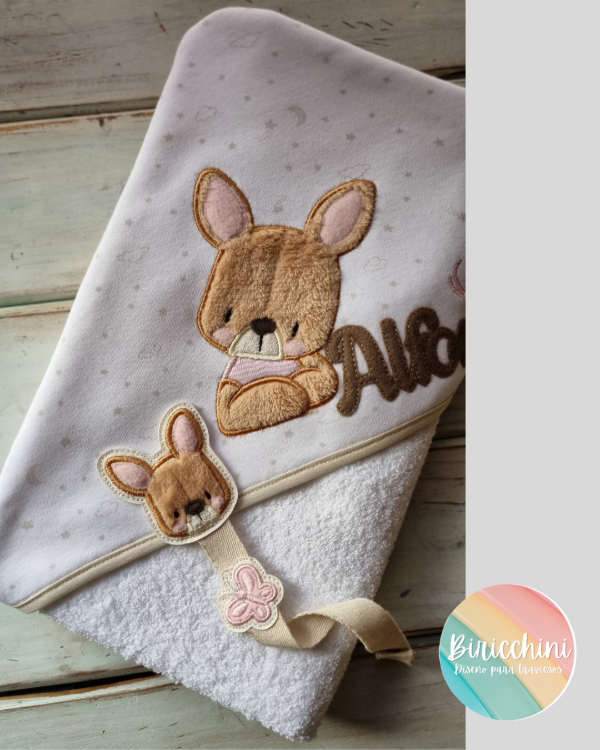 Producto - Toallon con Capucha -- Bordado Personalizable -- PRODUCTO A PEDIDO