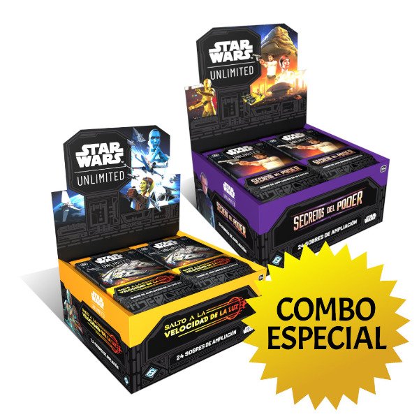 Producto - STAR WARS: Unlimited - Combo ESPECIAL Amplicación Set 4 + Set 6