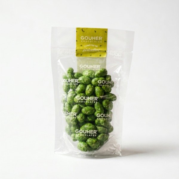 Producto - Pistacho bañados en chocolate con leche