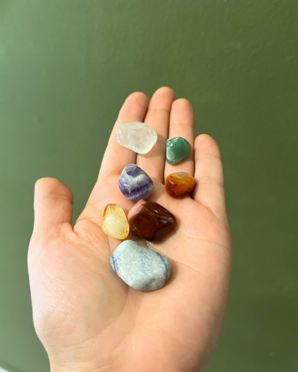 Producto - Set Piedras 7 Chakras - Armonía y equilibrio energético