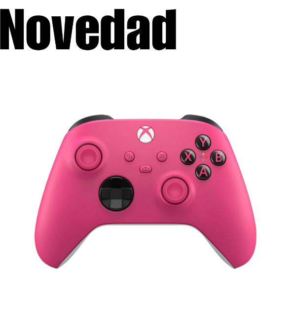 Producto - Joystick inalámbrico Microsoft Series x s Deep Pink