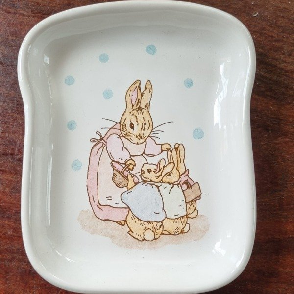 Producto - Plato tostada Línea Sarah Bunny Mamá  coneja