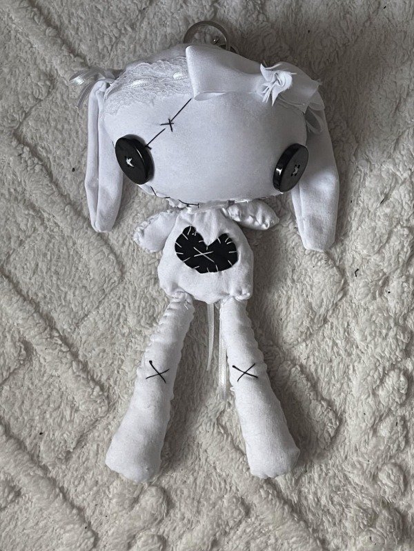 Producto - # skeleton bunny keychain