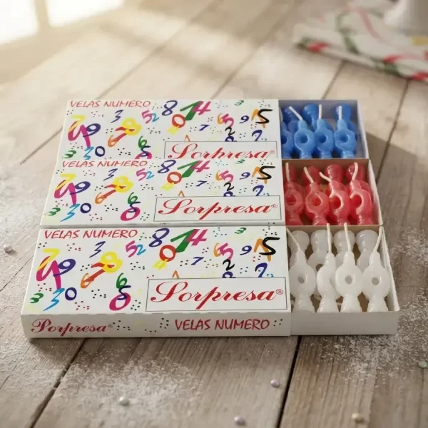 Producto - Velas Números X 20 unidades - 0