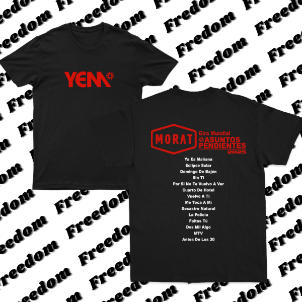Remera YEM- canciones