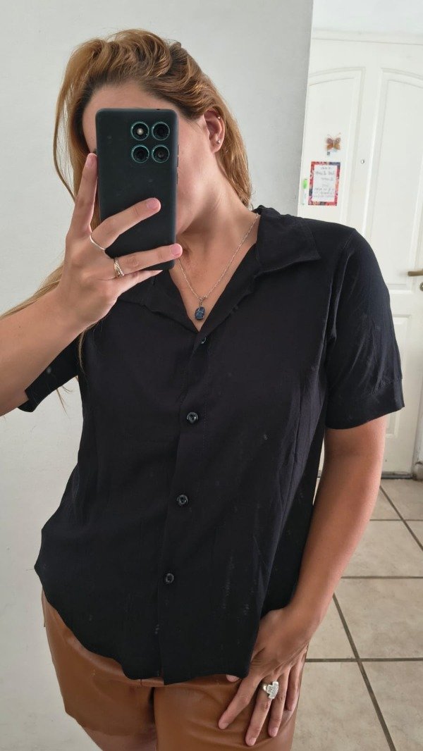 Producto - CAMISA LINO BLACK