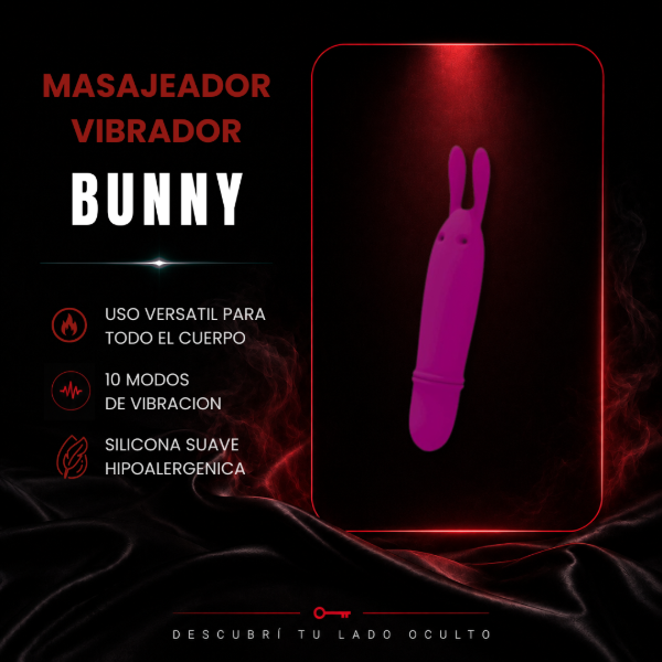 Producto - BUNNY - Masajeador estimulador conejito