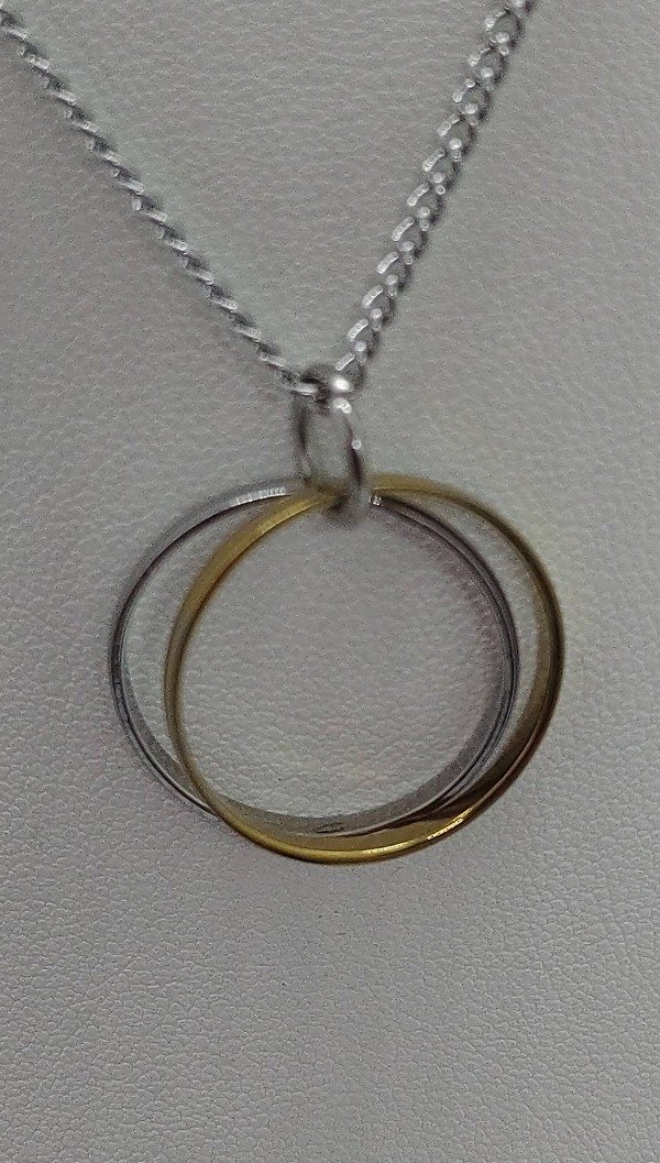 Producto - Dije de anillos entrelazados - 0