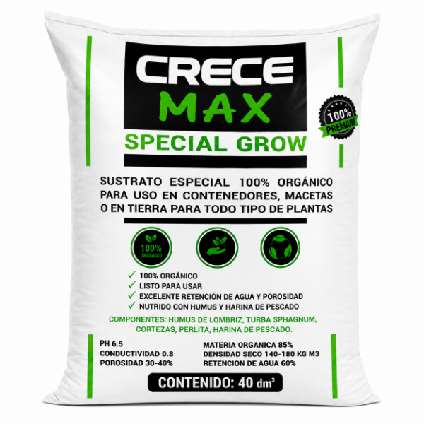 Producto - SUSTRATO CRECE MAX 40L