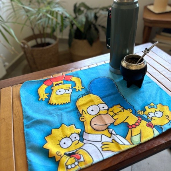 Producto - Individual de microfibra Los Simpsons