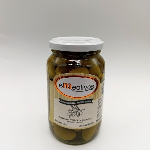 Producto - Aceitunas verdes frasco x 250 g (por unidad)