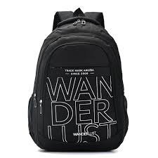 Producto - MOCHILA 17" ESPALDA NEGRA ESCRITA 34085