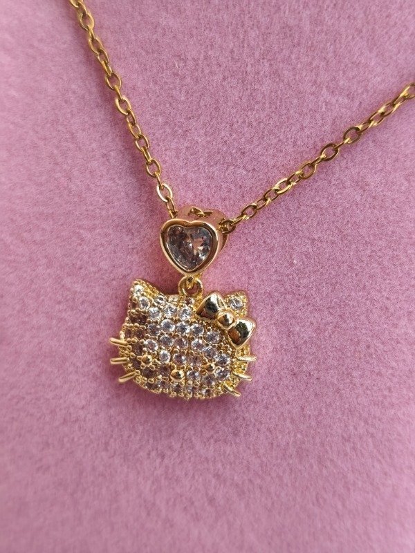 Producto - Collar Kitty AD strass - 1
