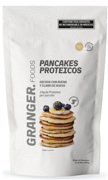 Producto - Pancakes Proteicos Granger Vainilla 15g de Proteína por porcion