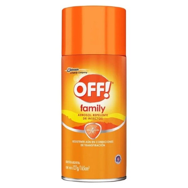 Producto - Repelente de Insectos OFF family aerosol naranja
