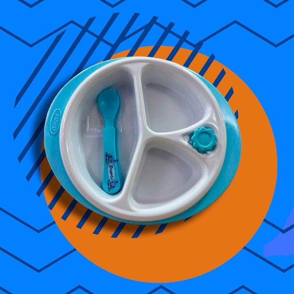 Producto - SET BABY PLATO TÉRMICO CON CUBIERTOS