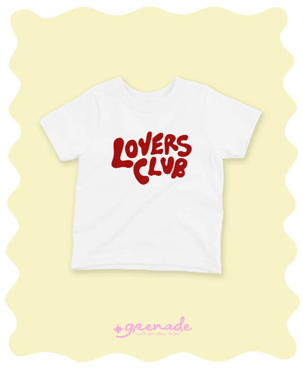 Baby tee "lovers club"