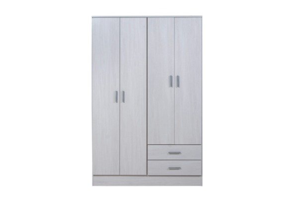 Producto - Placard 4 puertas 2 cajones 114cm Ricchezze Tana Piu Nevada