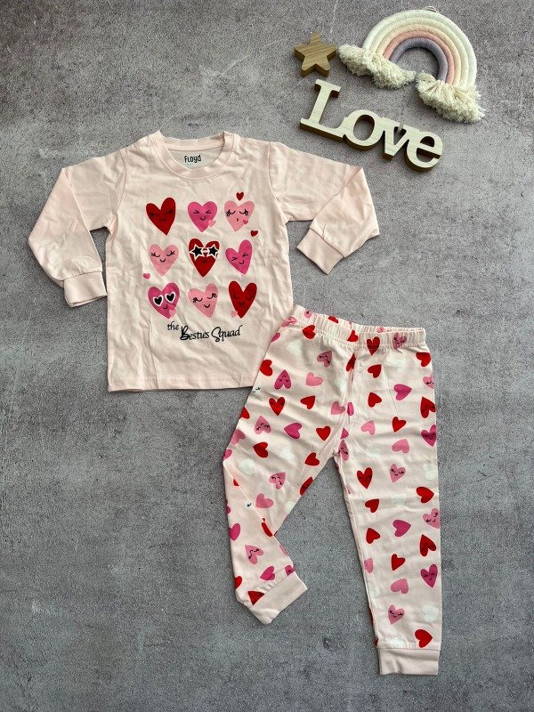 Producto - Pijama Algodon Corazones - COD  1395