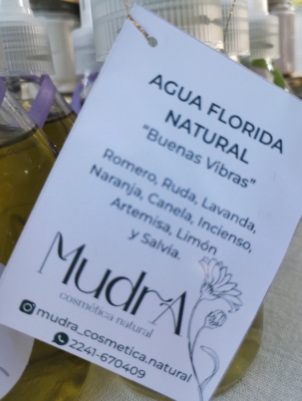 Producto - Agua Florida "Buenas Vibras"