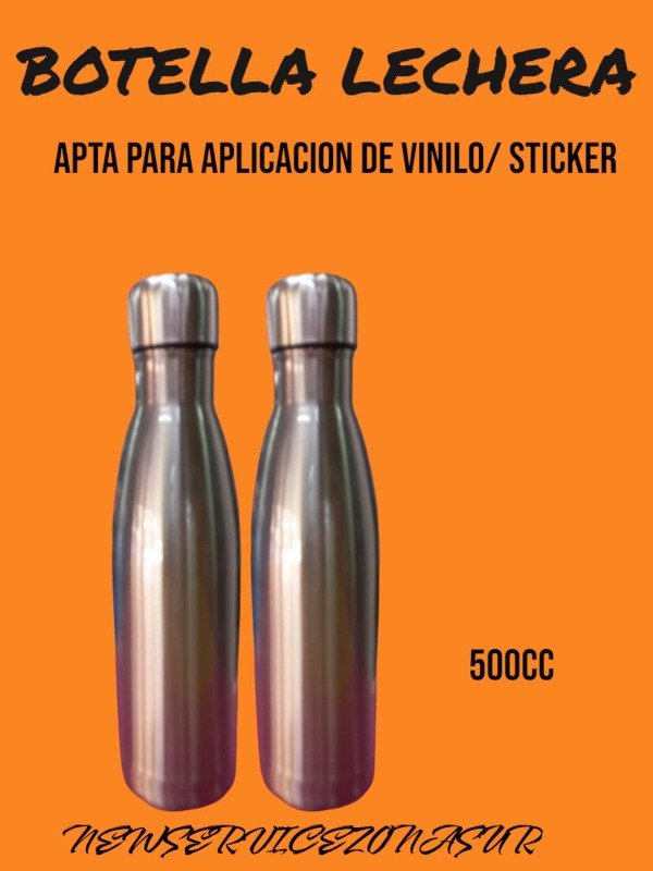 Producto - BOTELLA LECHERA GRIS