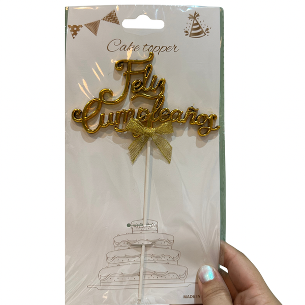 Producto - Topper Feliz Cumpleaños Varios - 8