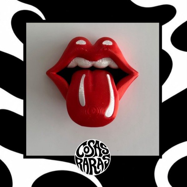 Producto - Imán Rolling Stones - Lengua 'Reflejo'