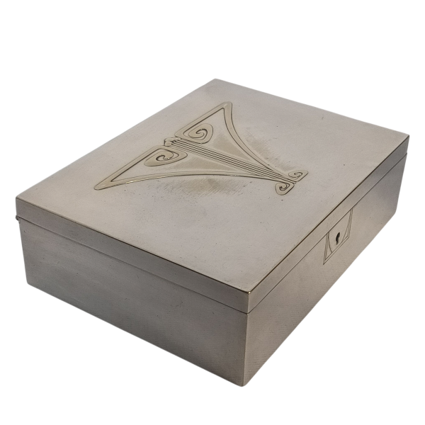 Producto - Caja WMF Alemana en metal bañado en plata